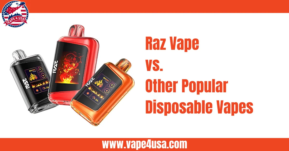 Raz Vape vs. Other Popular Disposable Vapes: Which Reigns Supreme?