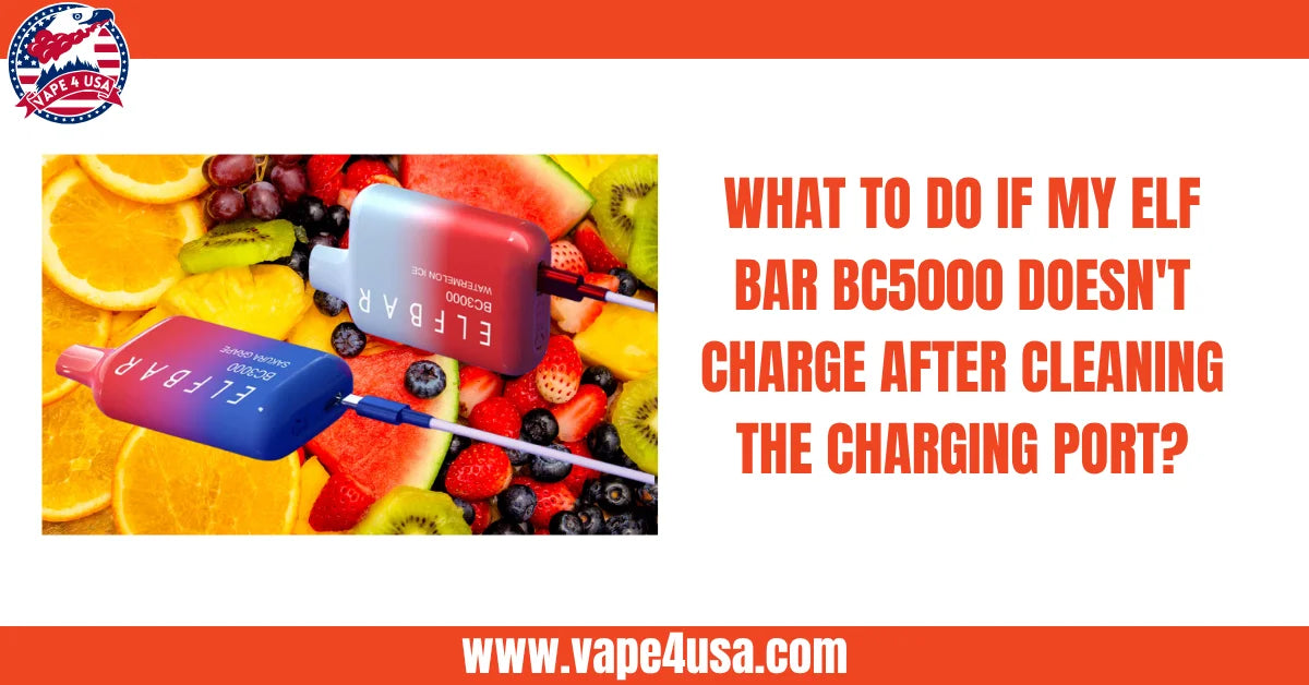 how long to charge elf bar bc5000