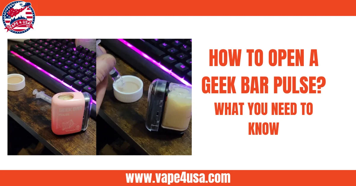 How to Open a Geek Bar Pulse