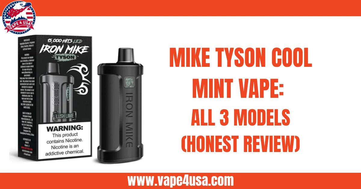 Mike Tyson Cool Mint Vape