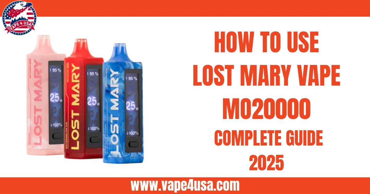 How to Use Lost Mary Vape MO20000: Complete Guide 2025