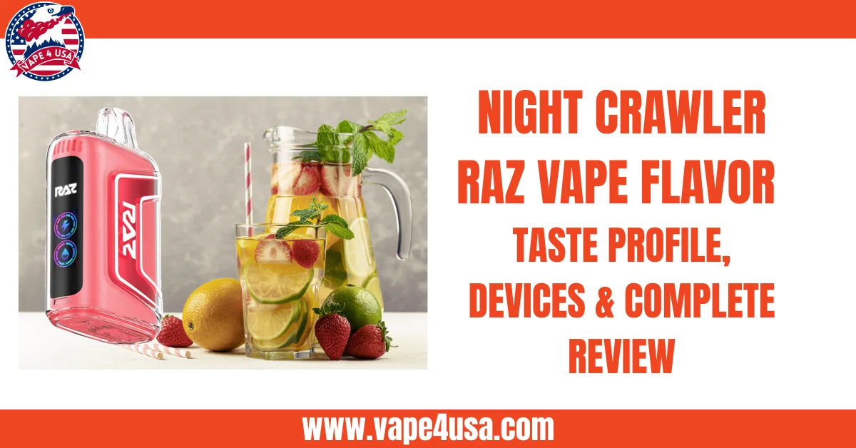 Night Crawler RAZ Vape Flavor