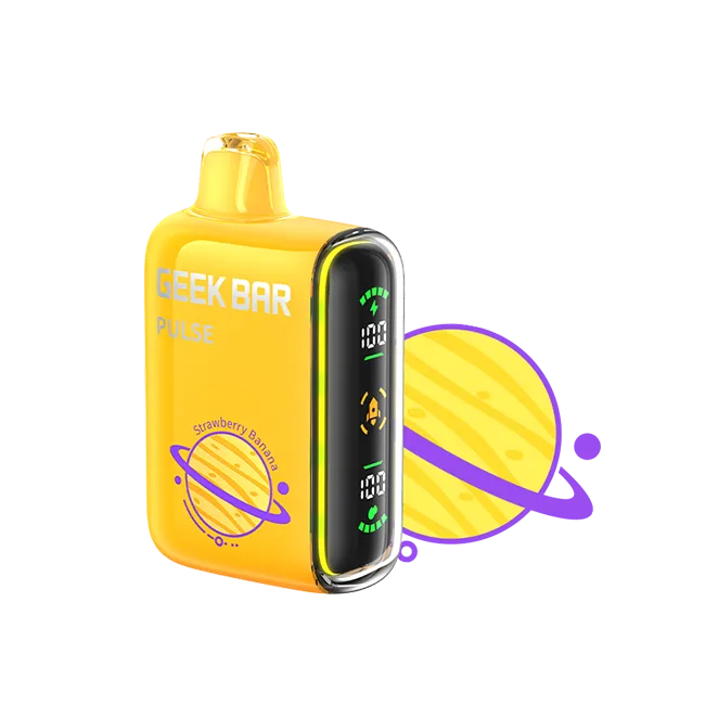 Geek Bar Pulse 15000 Puff Disposable Vape Strawberry Banana