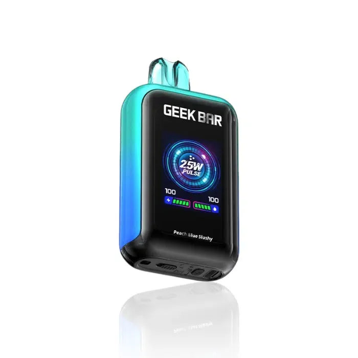 Geek Bar Skyview 25K Puffs Disposable Vape Peach Blue Slushy