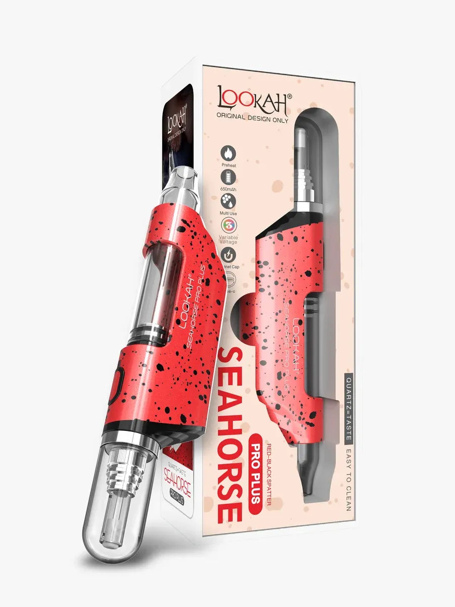 Lookah_Seahorse_Pro_Plus_Dab_Pen_Battery_-_Red_Spatter