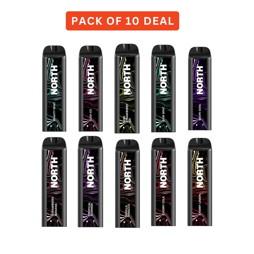 NORTH_5000 pack of 10