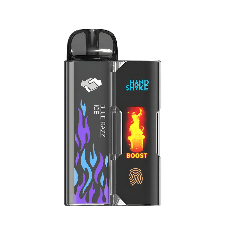 North Handshake 15000 Vape Blue Razz Ice