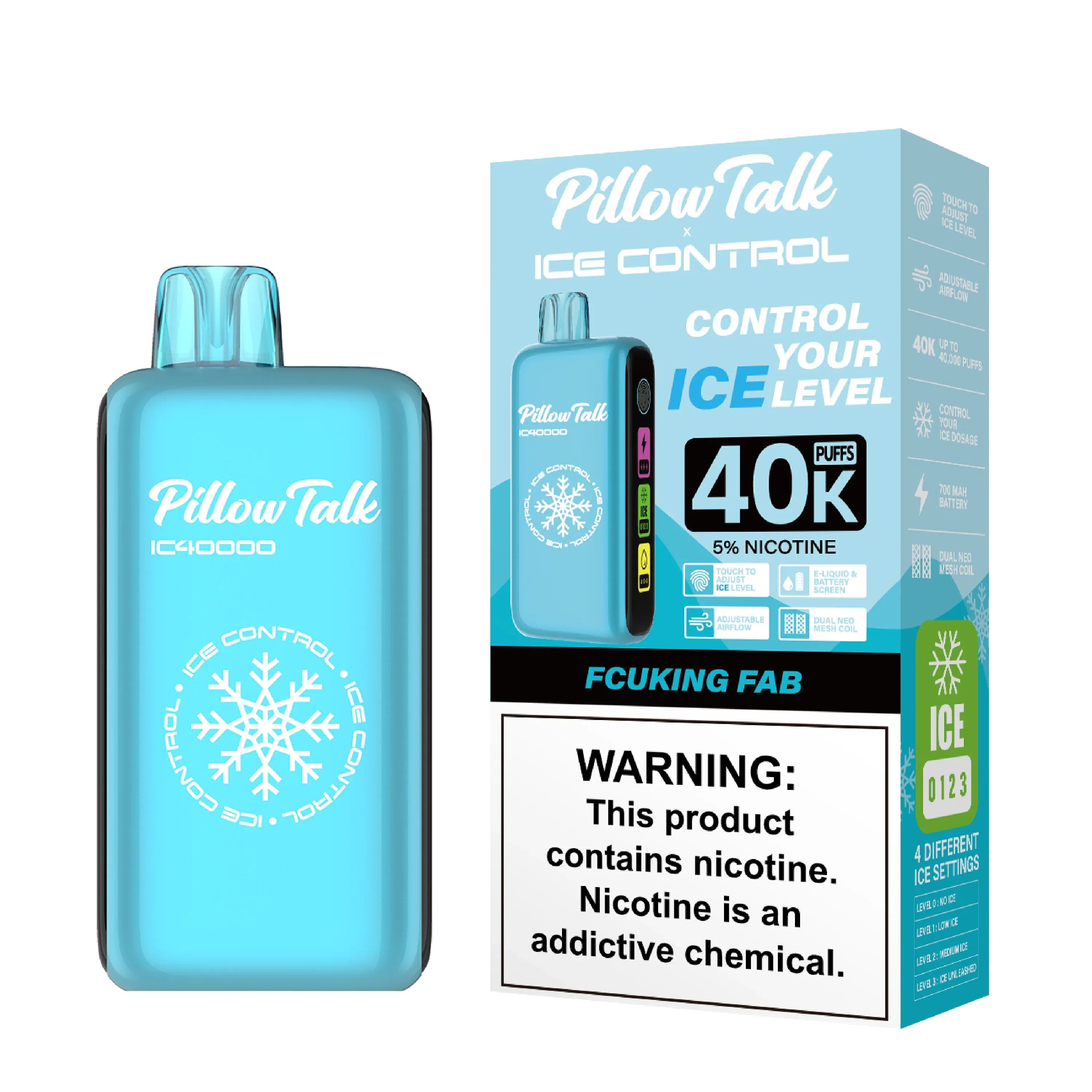Pillow Talk Ice Control IC40000 Disposable Vape Fcuking Fab
